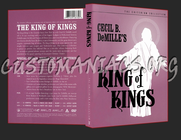 266 - The king of Kings dvd cover