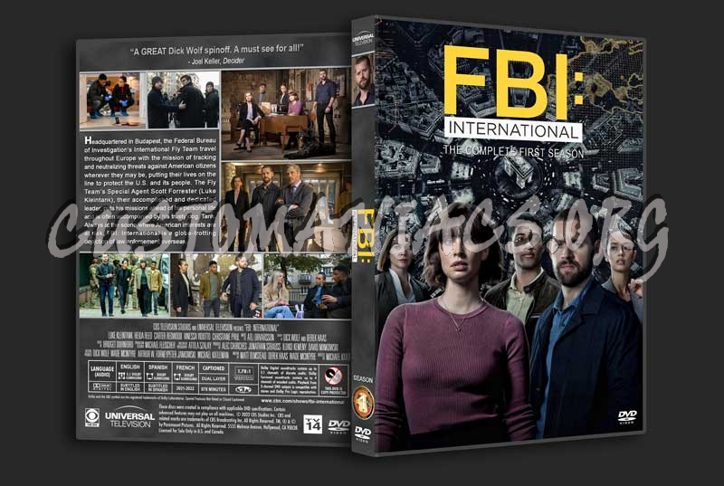 FBI: International - Season 1 dvd cover