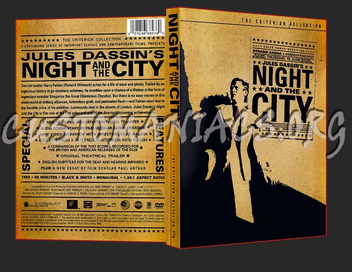 274 - Night and the City dvd cover