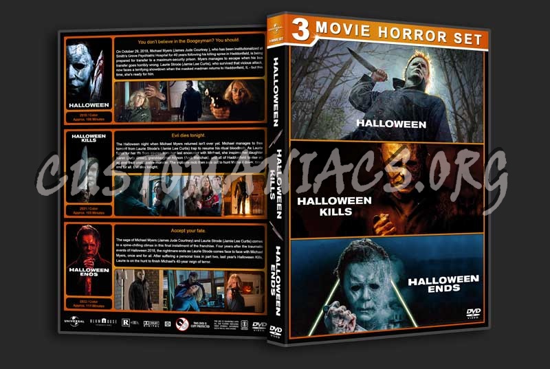 Halloween Triple Feature dvd cover