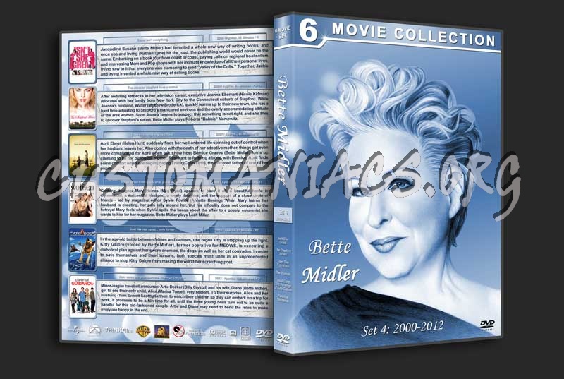Bette Midler Filmography - Set 4 (2000-2012) dvd cover