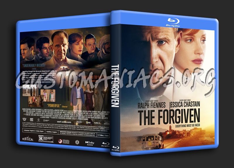 The Forgiven (2022) dvd cover