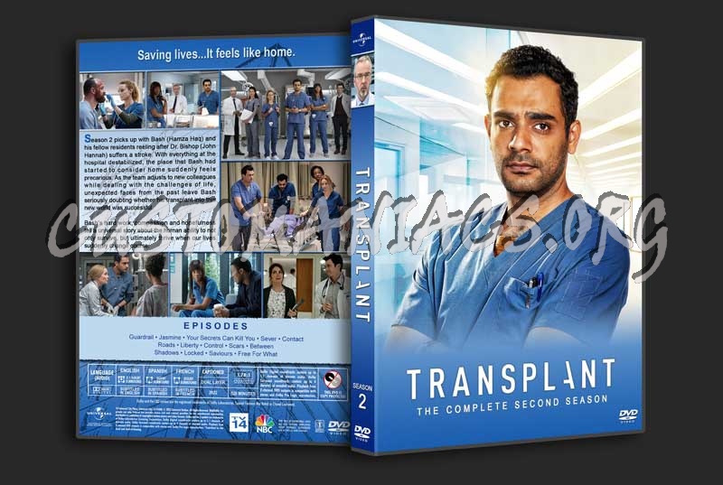 Transplant - Season 2 dvd cover