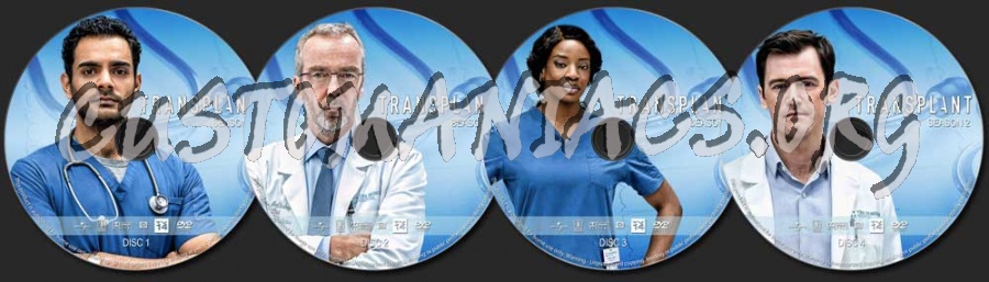 Transplant - Season 2 dvd label