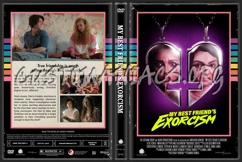 My Best Friend's Exorcism (2022) dvd cover