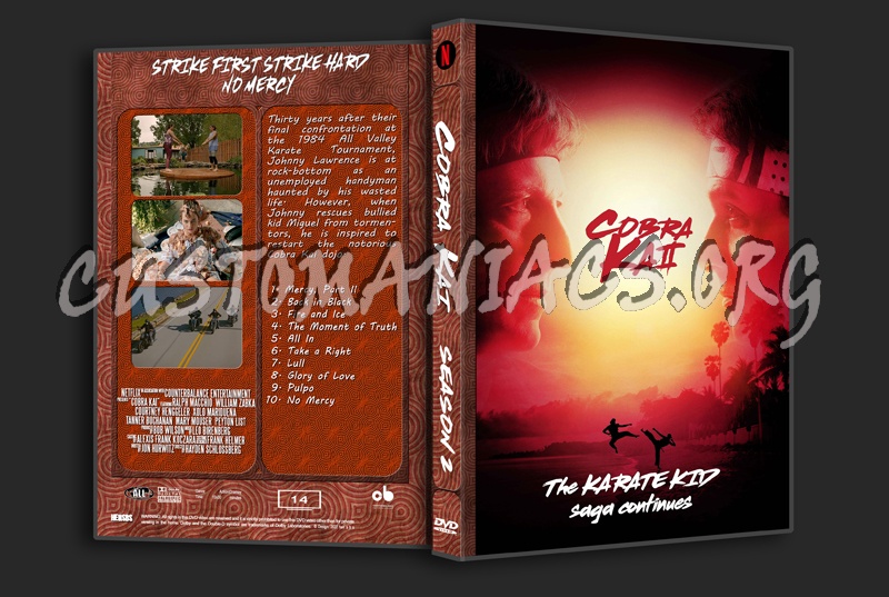 Cobra Kai  - Season 2 dvd cover