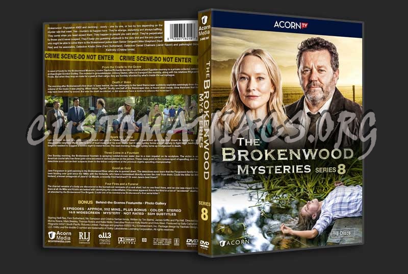 The Brokenwood Mysteries - Series 8 dvd cover