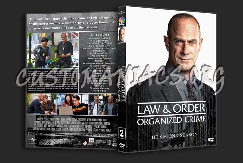 Law & Order: Organized Crime - Season 2 dvd cover