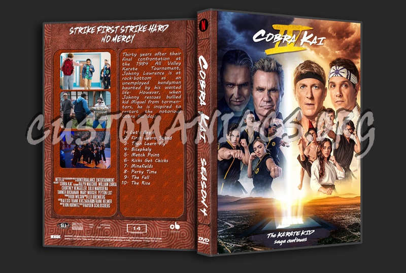 Cobra Kai  - Season 4 dvd cover