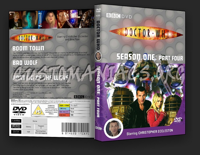 Doctor Who : Season One (classic R2 style) dvd cover