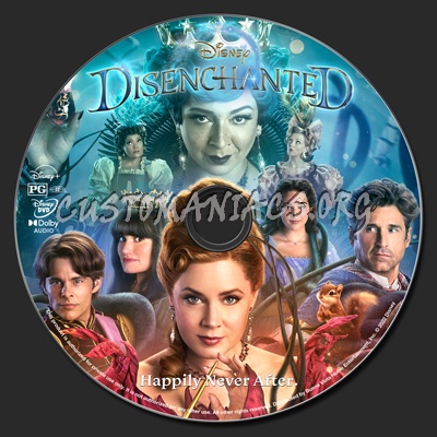 Disenchanted dvd label