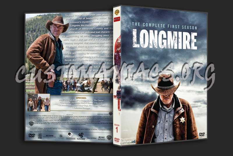 Longmire - The Complete Series (spanning spine) dvd cover