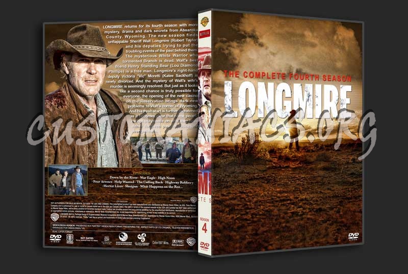 Longmire - The Complete Series (spanning spine) dvd cover