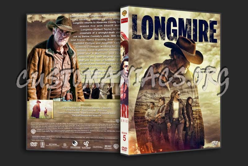 Longmire - The Complete Series (spanning spine) dvd cover