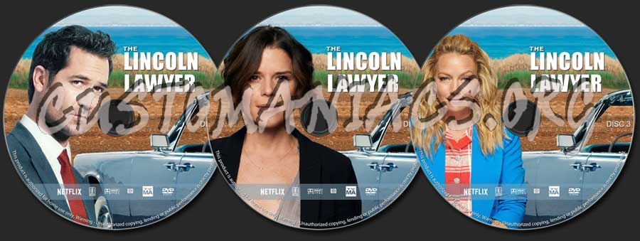 The Lincoln Lawyer - Season 1 dvd label
