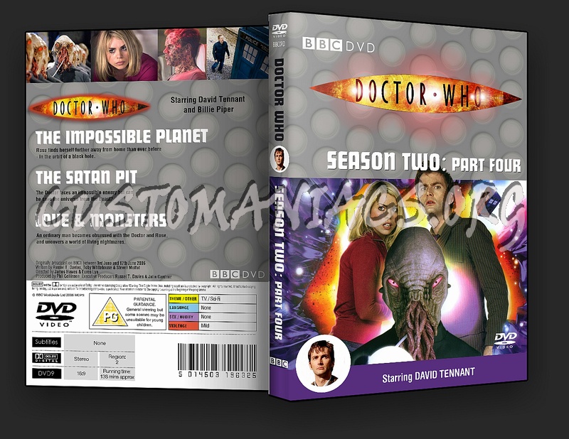 Doctor Who : Season Two (classic R2 style) dvd cover