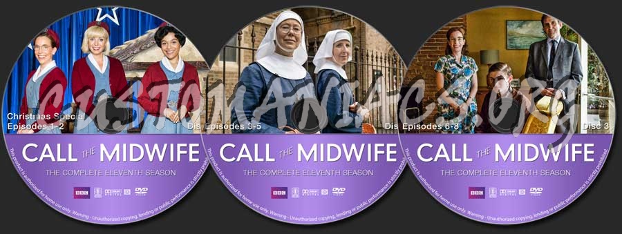 Call The Midwife - Season 11 dvd label