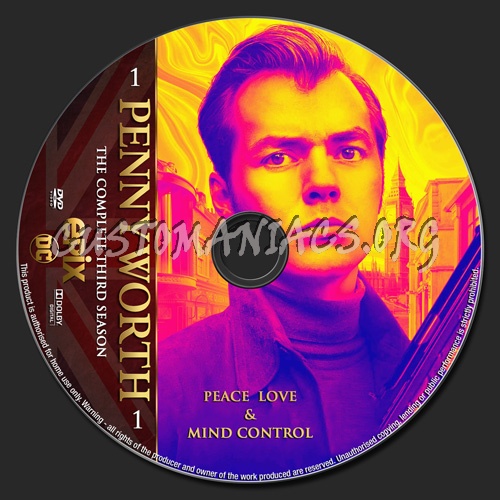 Pennyworth Season 3 dvd label