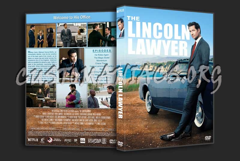 The Lincoln Lawyer - Season 1 dvd cover