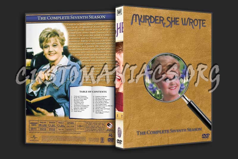 Murder She Wrote  - The Complete Series (spanning spine) dvd cover