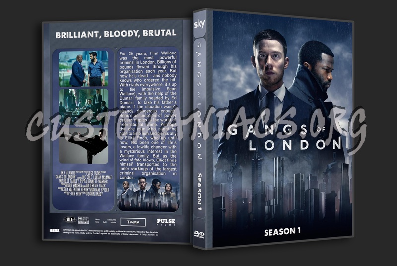 Gangs of London season 1 dvd cover