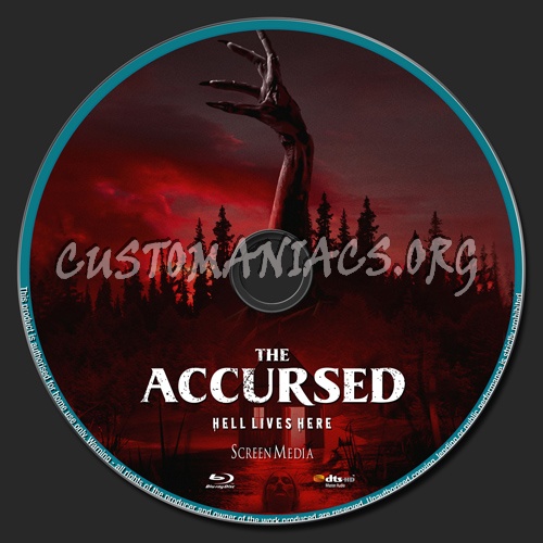 The Accursed blu-ray label