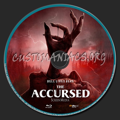 The Accursed blu-ray label