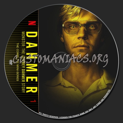 Dahmer Mini-Series dvd label