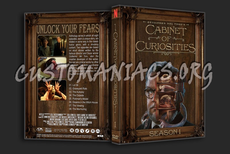 Guillermo del Toro's Cabinet of Curiosities - Season 1 dvd cover