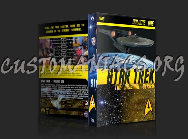 Star Trek: The Original Series  - The Complete Series (spanning spine) dvd cover