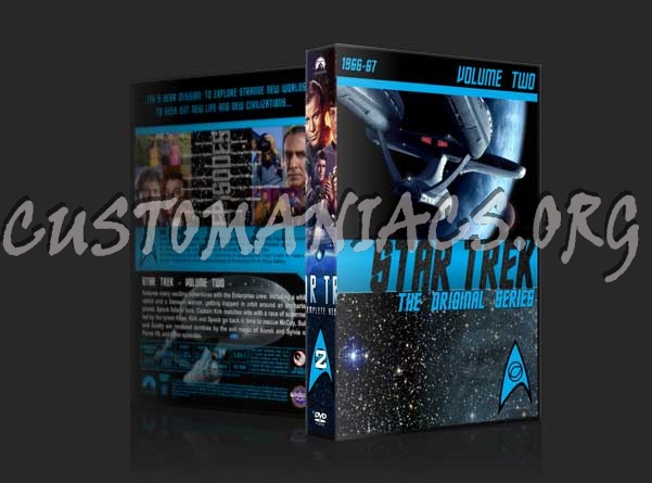 Star Trek: The Original Series  - The Complete Series (spanning spine) dvd cover