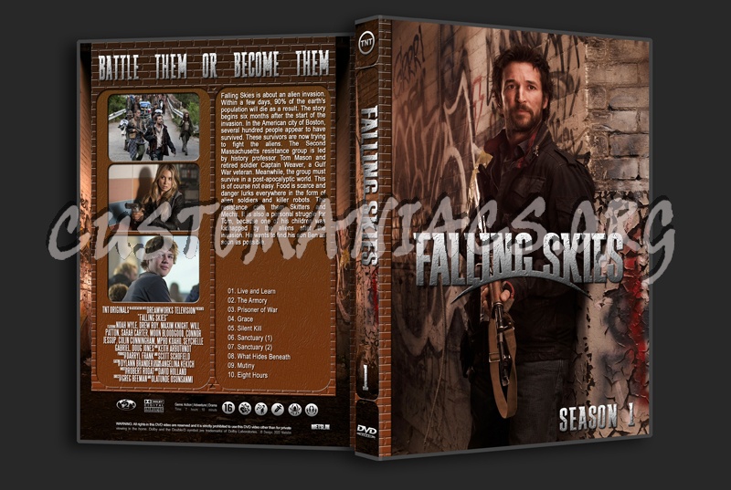 Falling Skies - Season 1 dvd cover