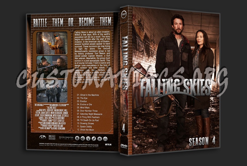 Falling Skies - Season 4 dvd cover