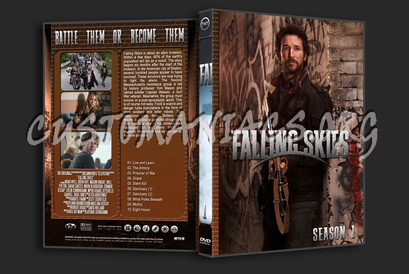 Falling Skies - Complete with Spine dvd cover