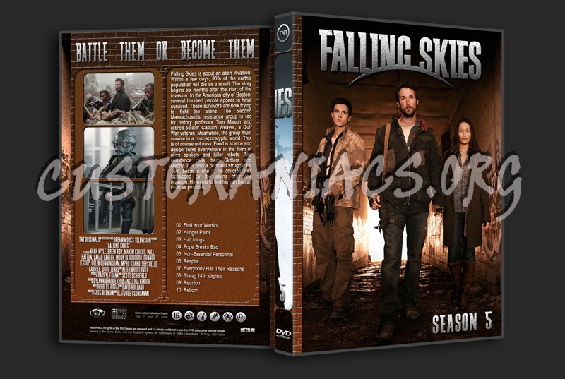 Falling Skies - Complete with Spine dvd cover