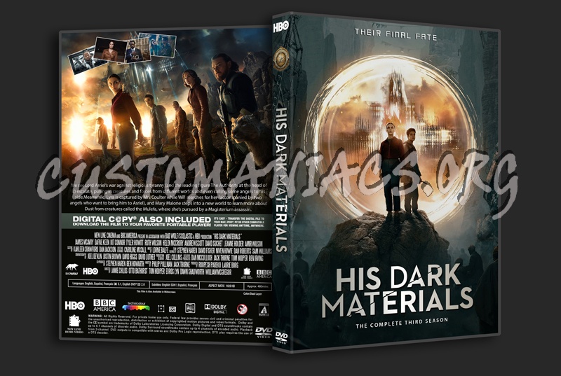 His Dark Materials Season 3 dvd cover