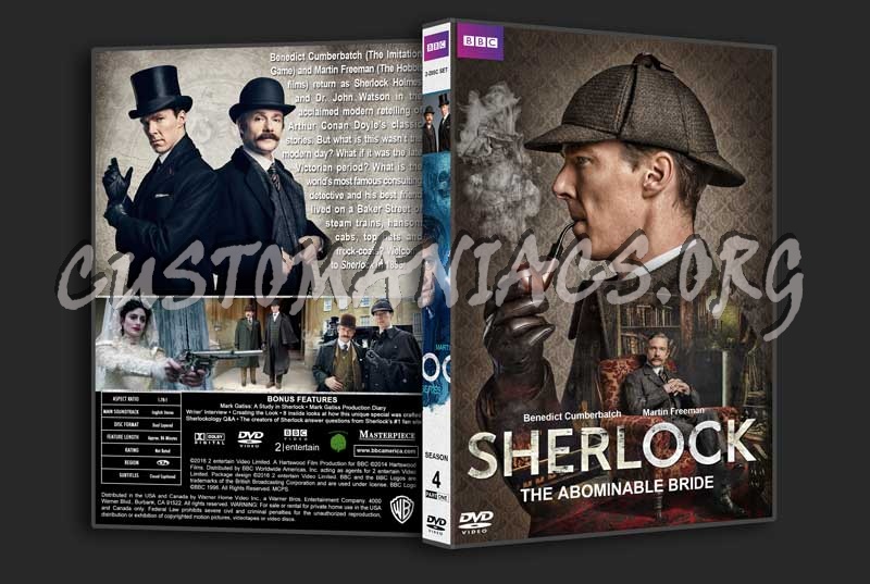 Sherlock - The Complete Series (spanning spine) dvd cover