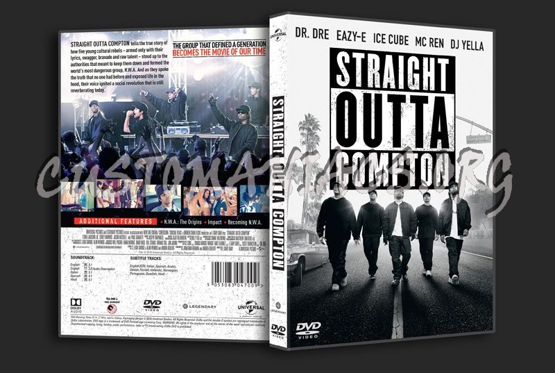 Straight Outta Compton dvd cover