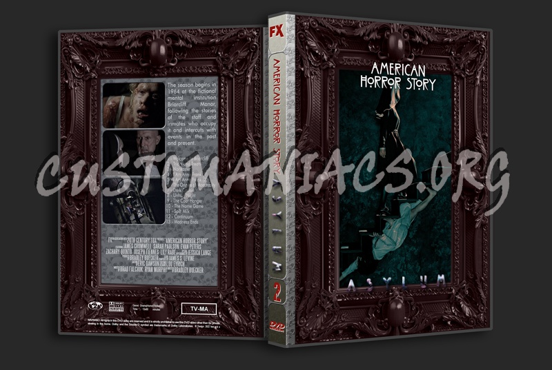 American Horror Story - season 2 dvd cover