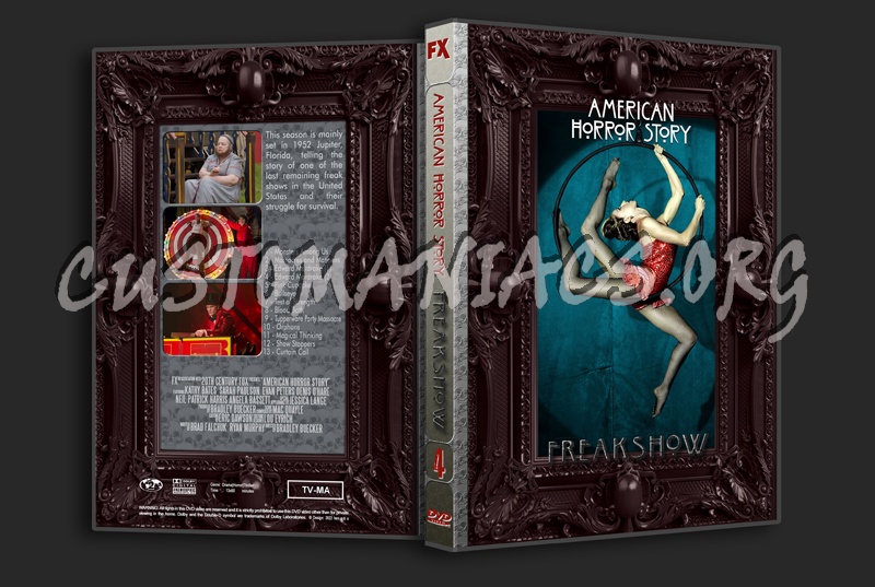 American Horror Story - season 4 dvd cover