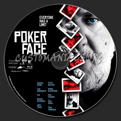 Poker Face blu-ray label