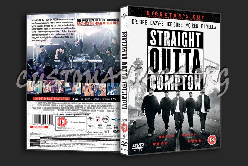 Straight Outta Compton dvd cover