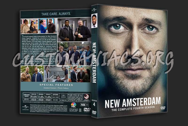 New Amsterdam - Season 4 dvd cover