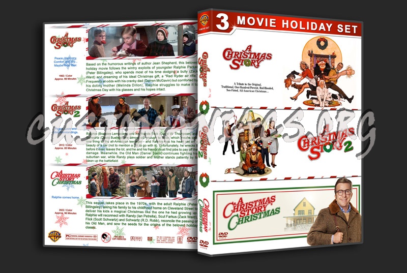 A Christmas Story Triple Feature dvd cover