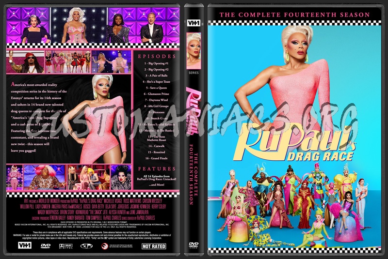 RuPaul's Drag Race - Season 14 dvd cover