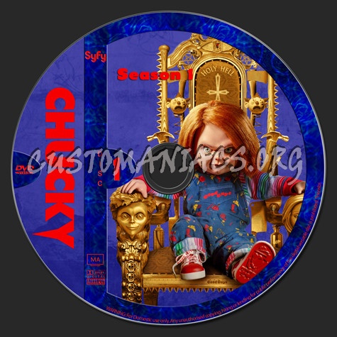 Chucky - season 1 dvd label