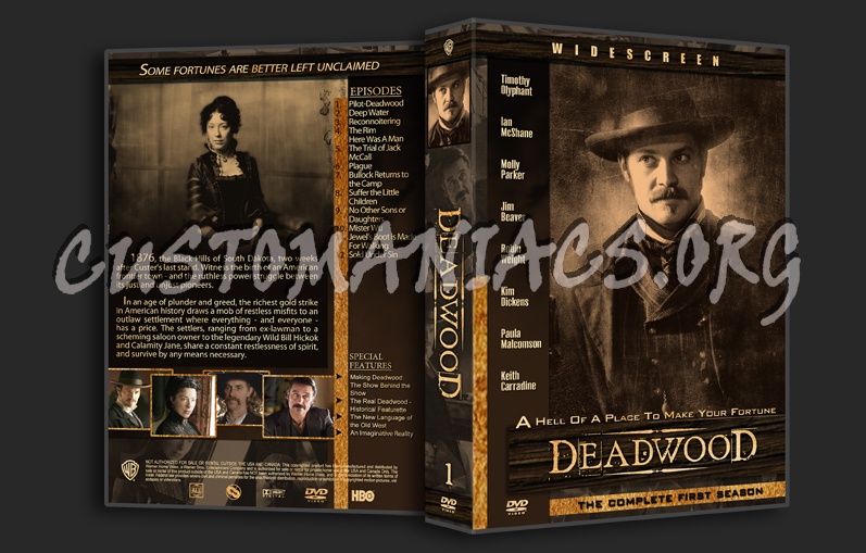 Deadwood dvd cover