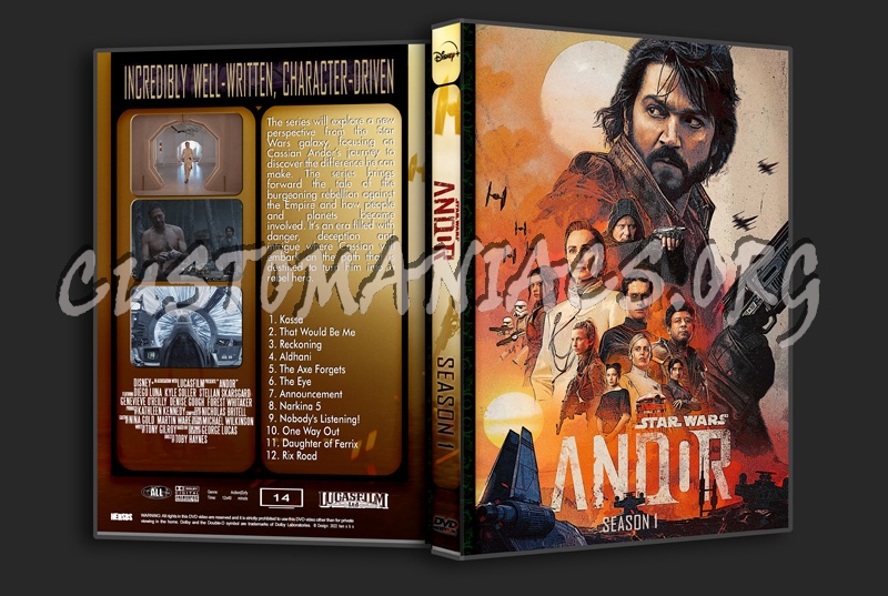 Andor - season 1 dvd cover