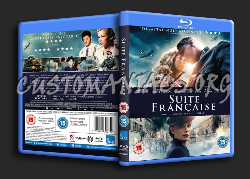 Suite Francaise blu-ray cover