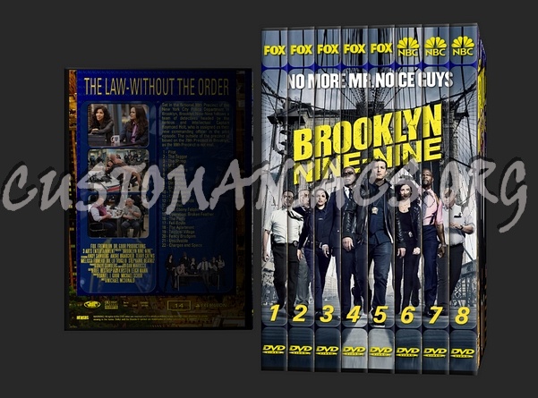 Brooklyn Nine-Nine Complete with Spine dvd cover